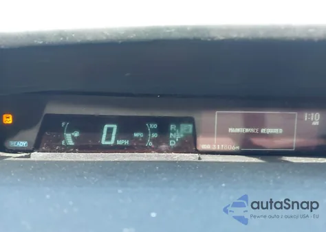 2012 Toyota Prius Two from USA, damaged, VIN JTDKN3DU4C1602889